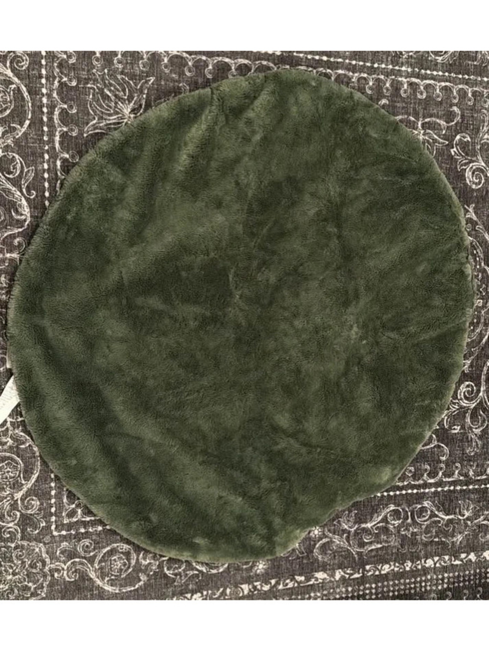 Two Round Baby Play Mat for Floor, 36" Tummy Time & Crawling Mat